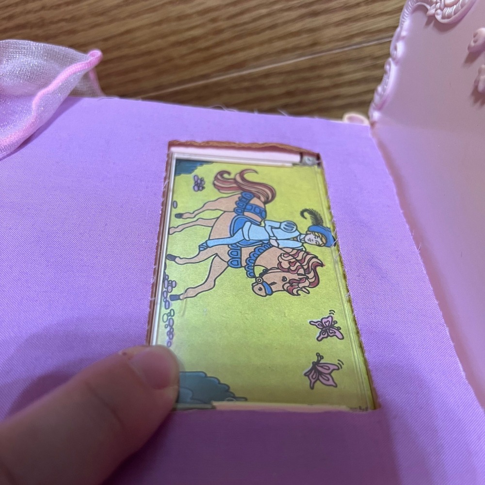 Vintage Barbie Canopy Bed Pink Purple Furniture Replacement Parts Lot Incomplete - Picture 8 of 13
